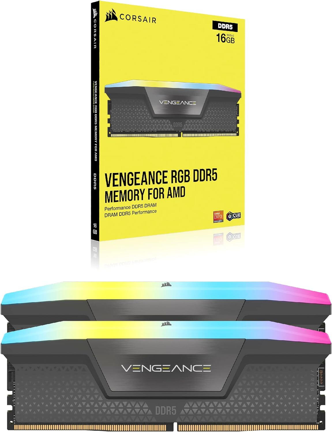 DDR Corsair "CMH32GX5M2B5600Z40" - imagine 2