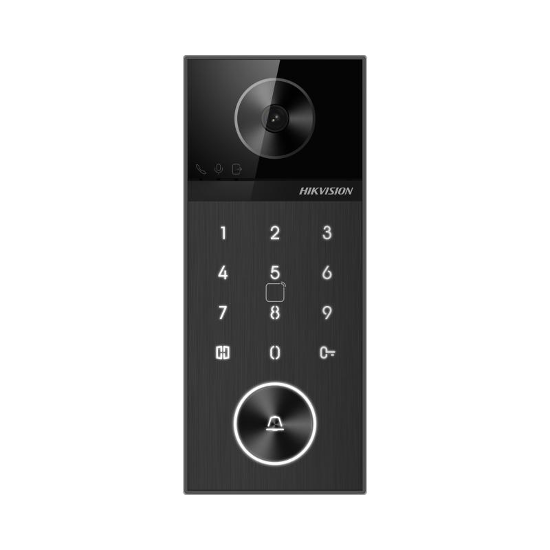 POST VIDEOINTERFON 1x BUTON WI-FI "DS-KV6124-WBE1" (timbru verde 0.8 lei)