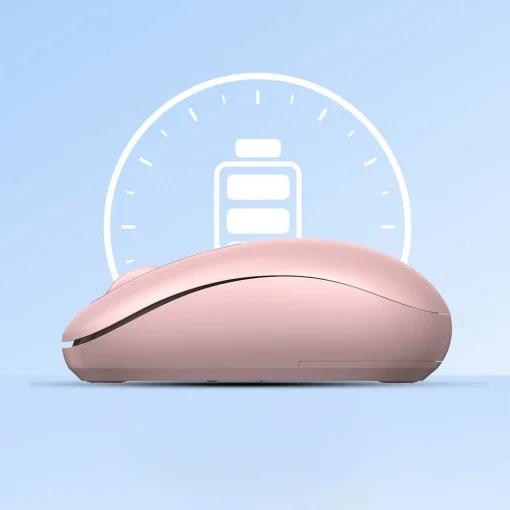 Mouse wireless Ugreen MU105 Roz 2400 DPI - imagine 3