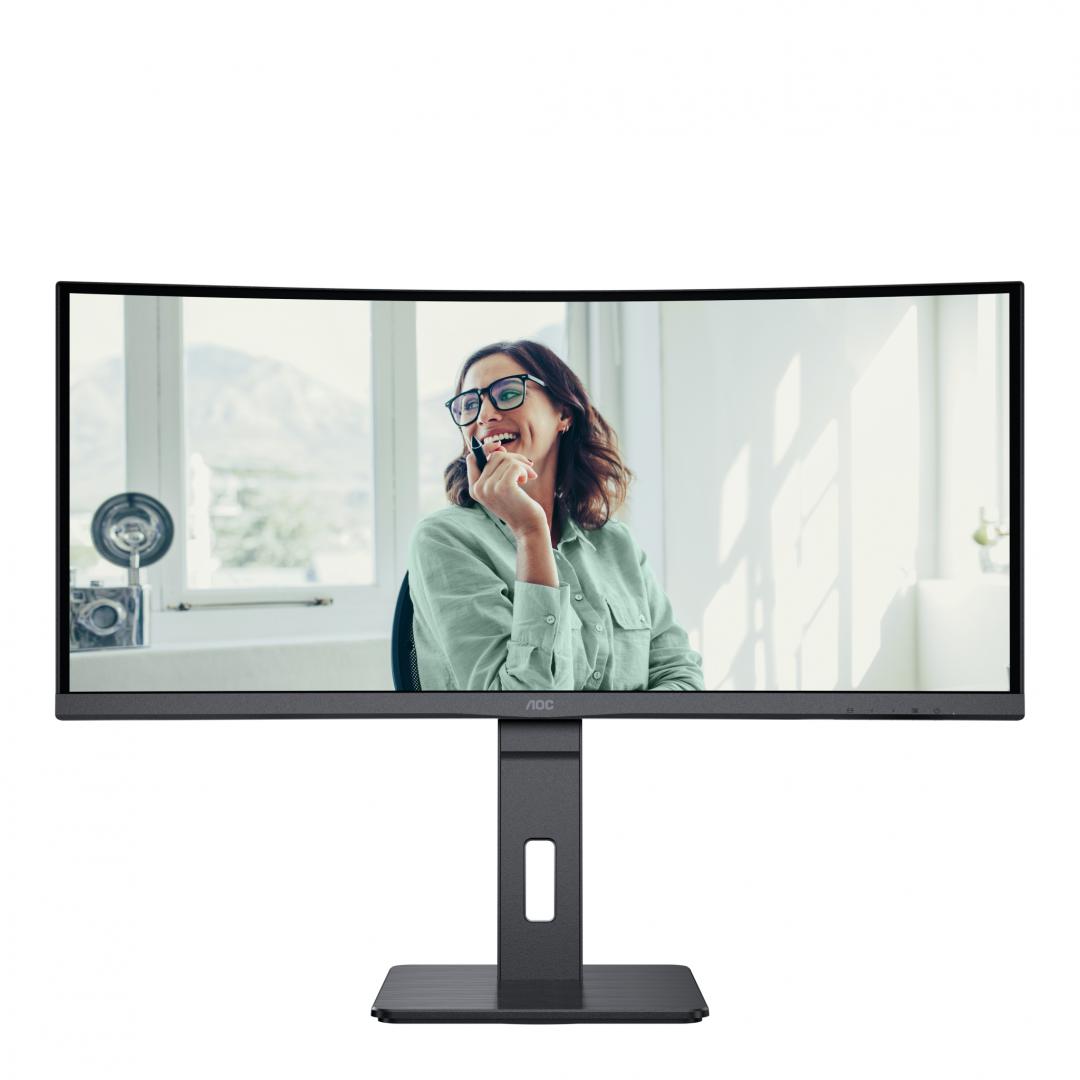 Monitor AOC CU34P3CV 34 inch UWQHD 100Hz USB-C 65W - imagine 2