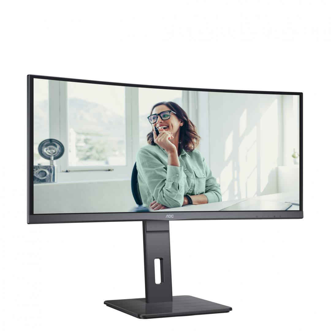 Monitor AOC CU34P3CV 34 inch UWQHD 100Hz USB-C 65W - imagine 3