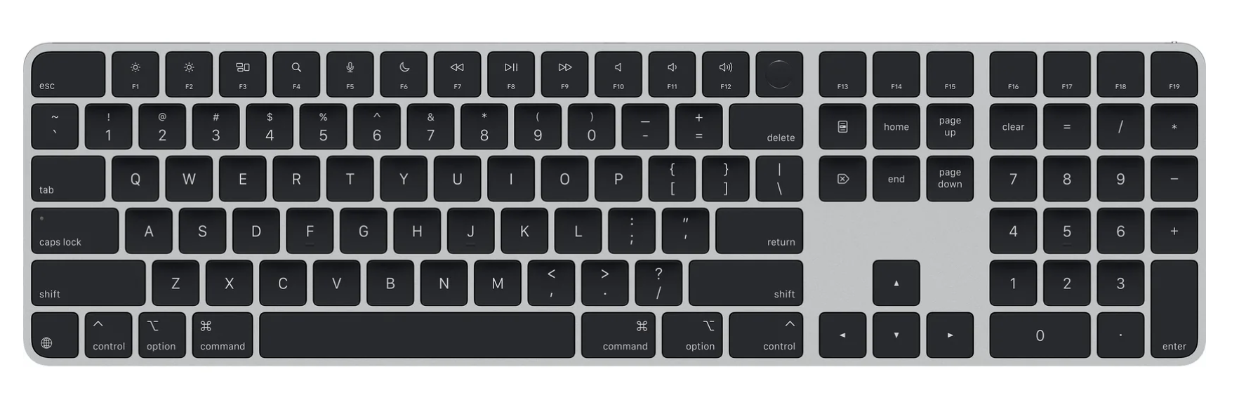 MAGIC KEYBOARD TOUCH ID NUM KEY BL ROM