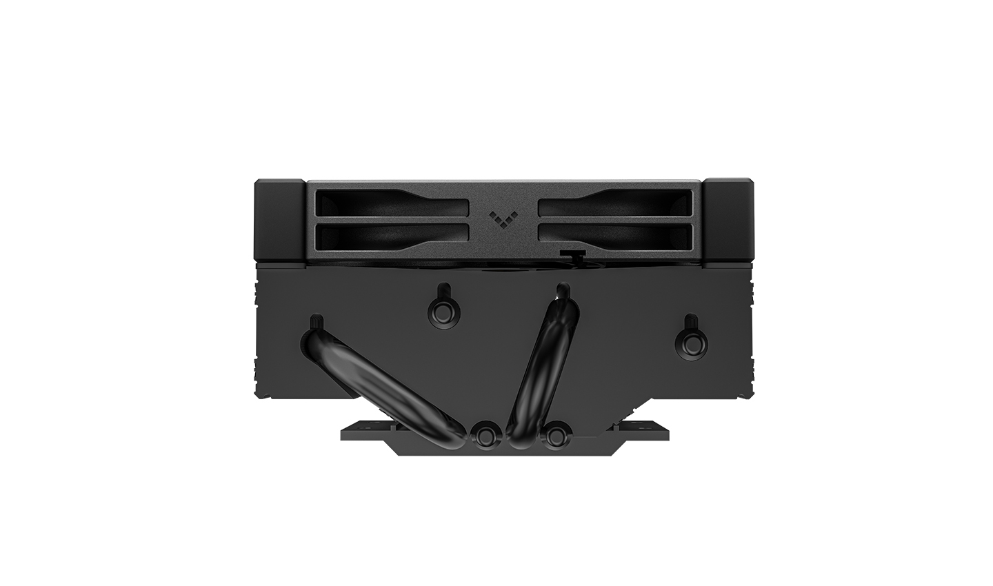 Cooler DeepCool AN400 BK Low-Profile, 92 mm, Intel/AMD, LED Alb - imagine 4