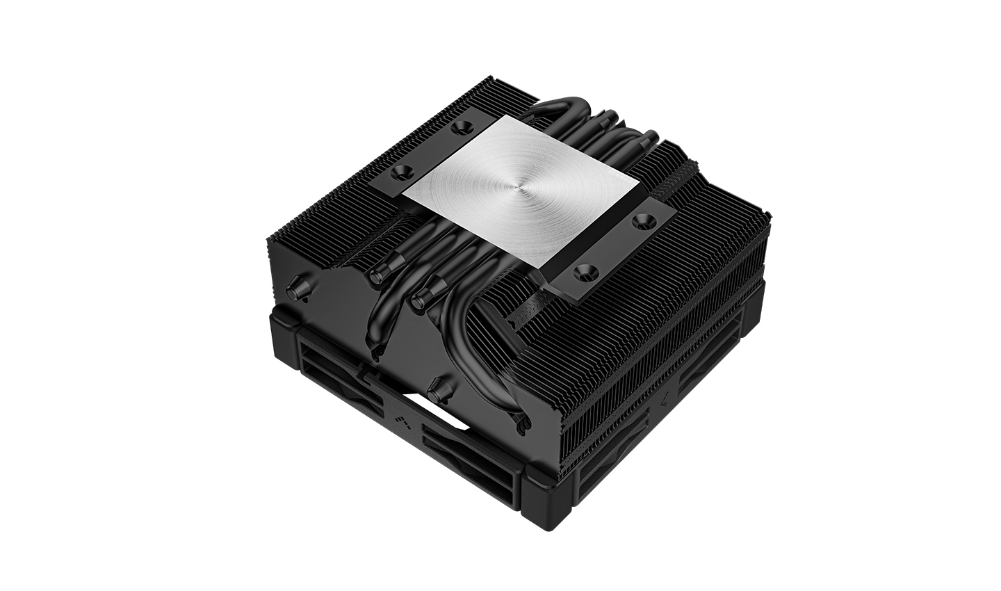 Cooler DeepCool AN400 BK Low-Profile, 92 mm, Intel/AMD, LED Alb - imagine 5
