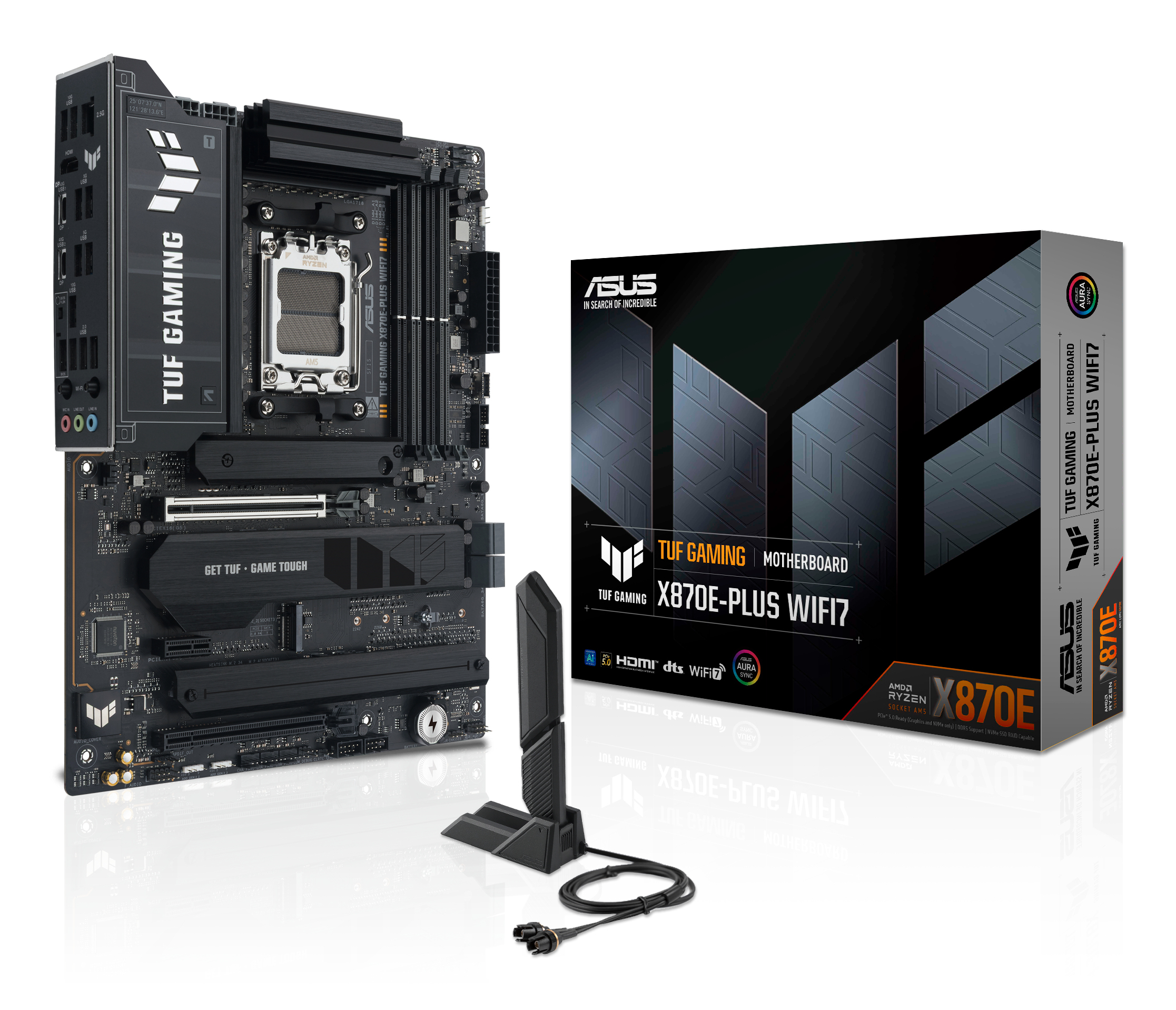 MB AMD X870E SAM5 ATX/TUF GAM X870E-PLUS WIFI7 ASUS "TUF GAMING X870E-PLUS WIFI7" - imagine 2