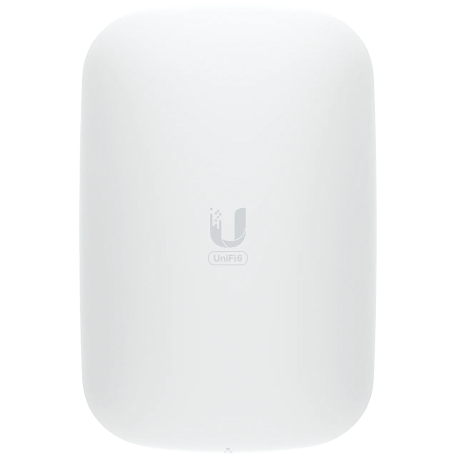 UBIQUITI U6 Extender; WiFi 6; 6 spatial streams; 115 m2 (1,250 ft2) coverage; 300+ connected devices; Powered with standard AC wall outlet. "U6-EXTENDER-EU" (timbru verde 0.8 lei)