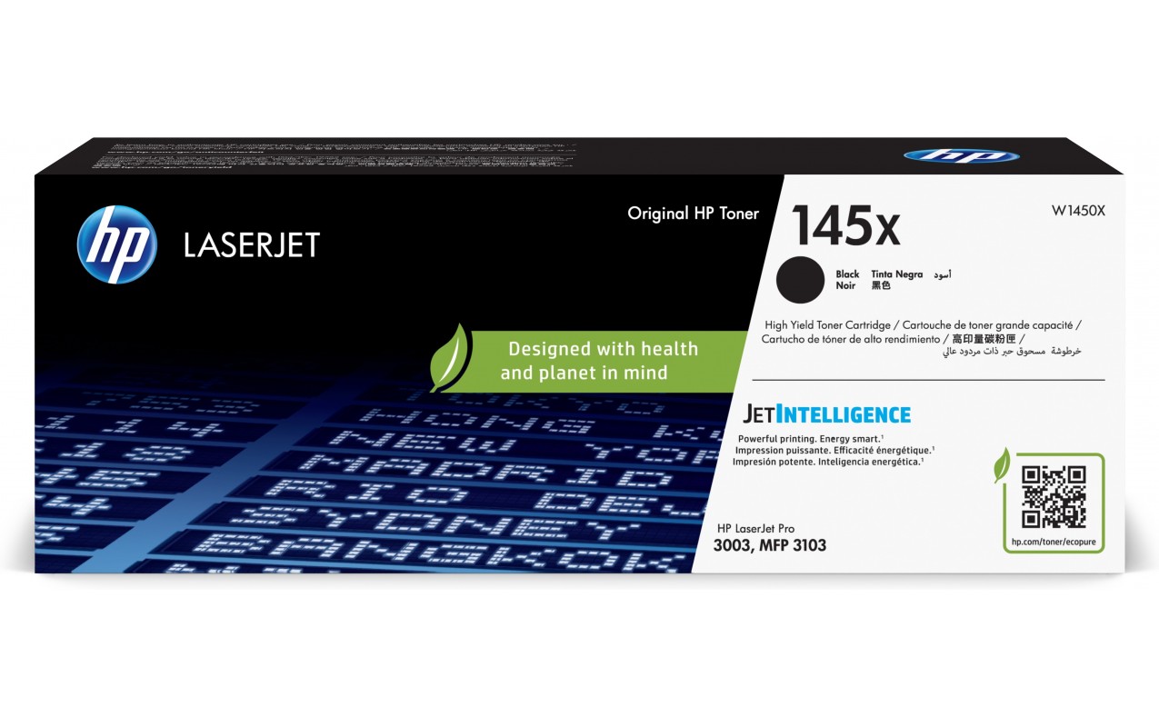 HP 145X High Yield Black Org LJ Toner