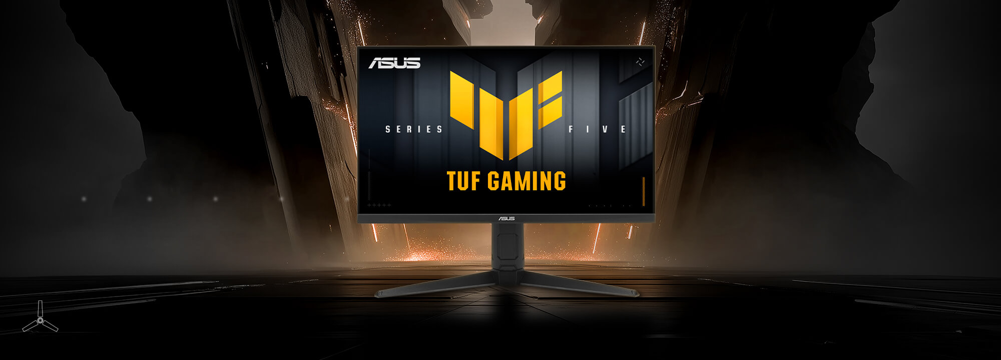 Monitor Asus TUF VG259QMRL5A, 24.5", Fast IPS, Full HD, HDMI, DisplayPort, G-SYNC compatible, AMD FreeSync Premium, Boxe, Pivot, 310Hz, 0.3m, Negru, 90LM0BQ0-B01O71 "VG259QMRL5A" (timbru verde 7 lei) - imagine 3